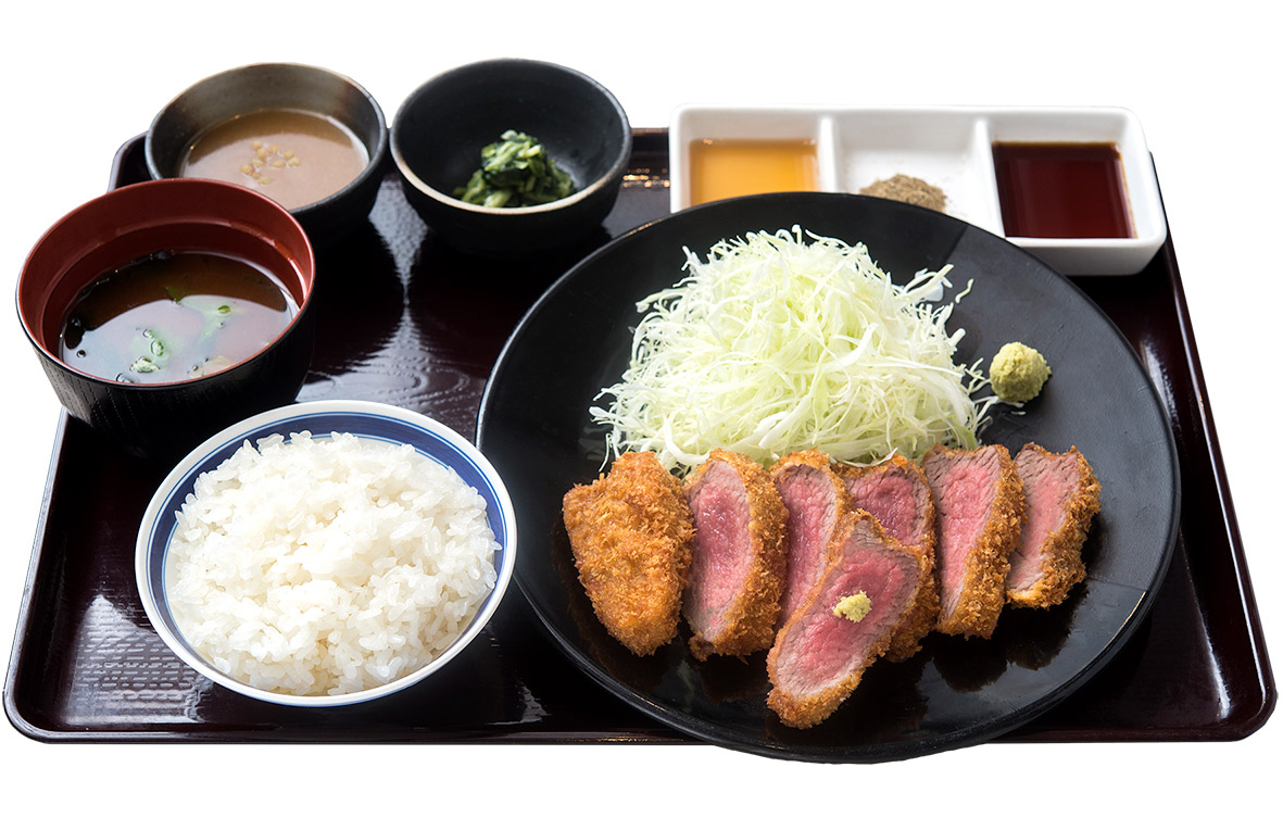 京都勝牛 奈良柏木店 特選上牛カツ膳