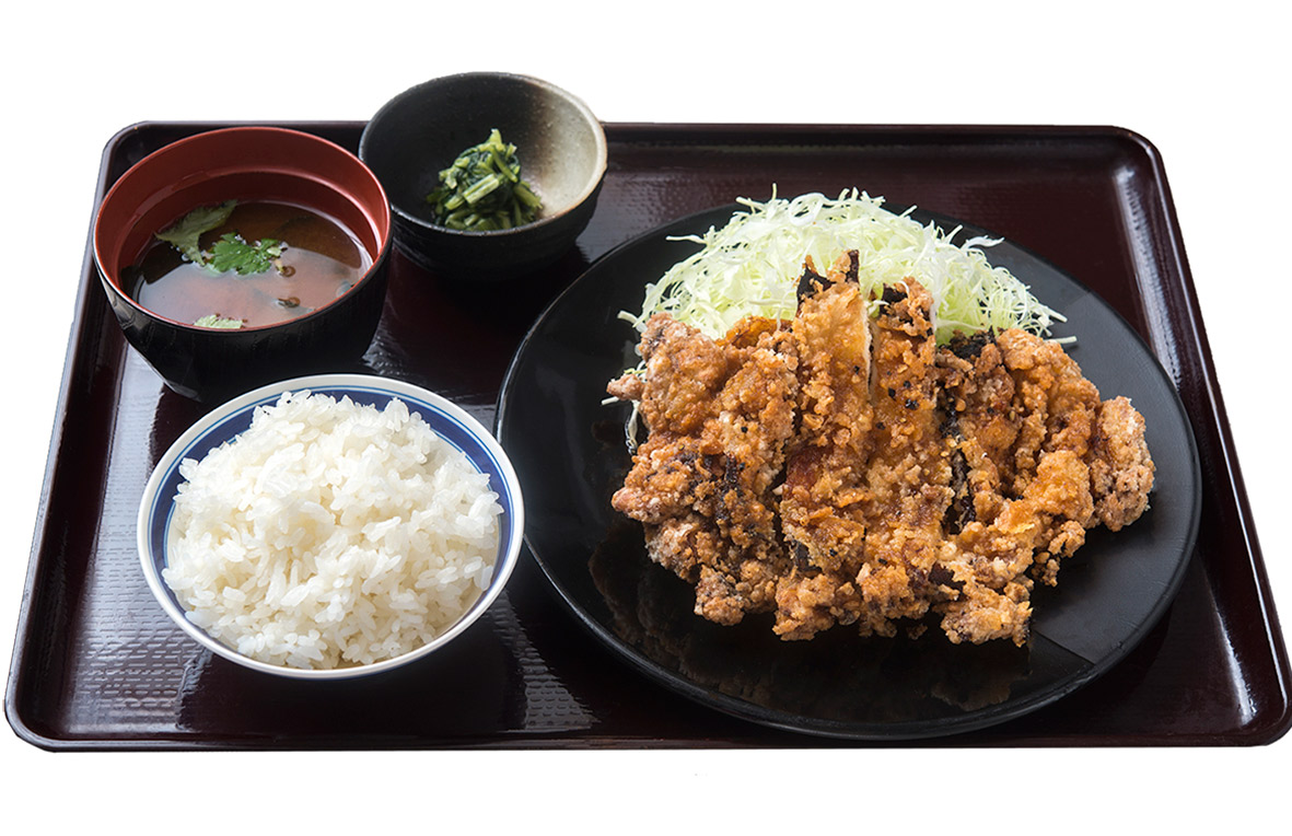 京都勝牛 奈良柏木店 鶏の三味香ばし揚げ膳